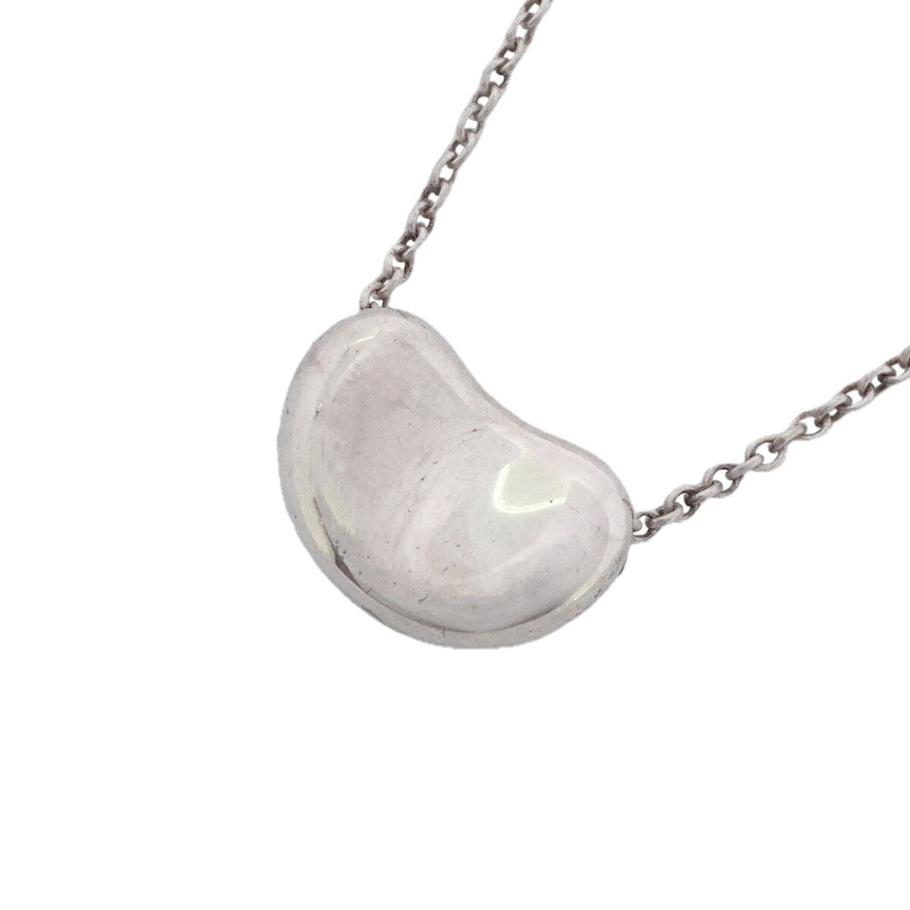 TIFFANY & CO. Silver Bean Necklace